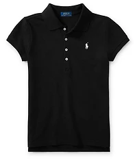 Polo Ralph Lauren Childrenswear Big Girls Short-Sleeve Mesh Polo Shirt