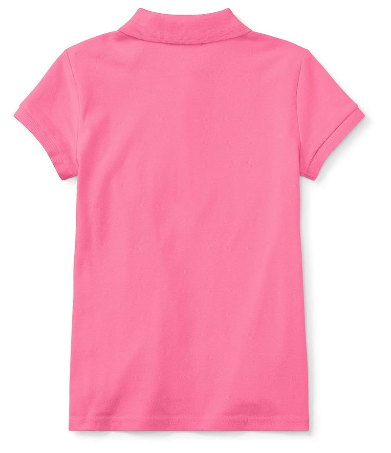 Polo Ralph Lauren Childrenswear Big Girls Short-Sleeve Mesh Polo Shirt