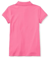 Polo Ralph Lauren Childrenswear Big Girls Short-Sleeve Mesh Polo Shirt