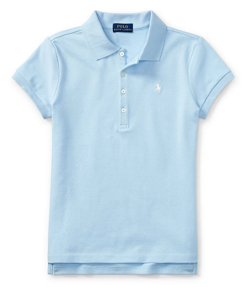 Polo Ralph Lauren Childrenswear Big Girls Short-Sleeve Mesh Polo Shirt