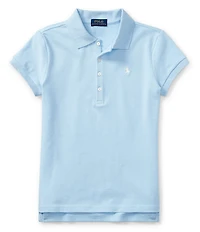 Polo Ralph Lauren Childrenswear Big Girls Short-Sleeve Mesh Polo Shirt