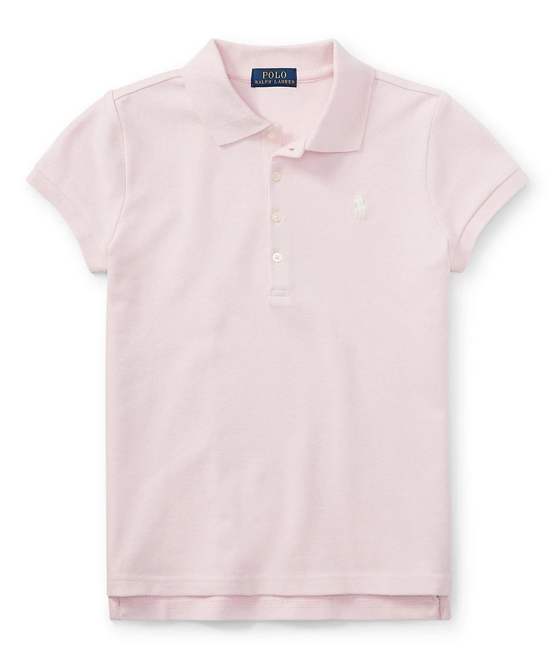 Polo Ralph Lauren Childrenswear Big Girls Short-Sleeve Mesh Polo Shirt