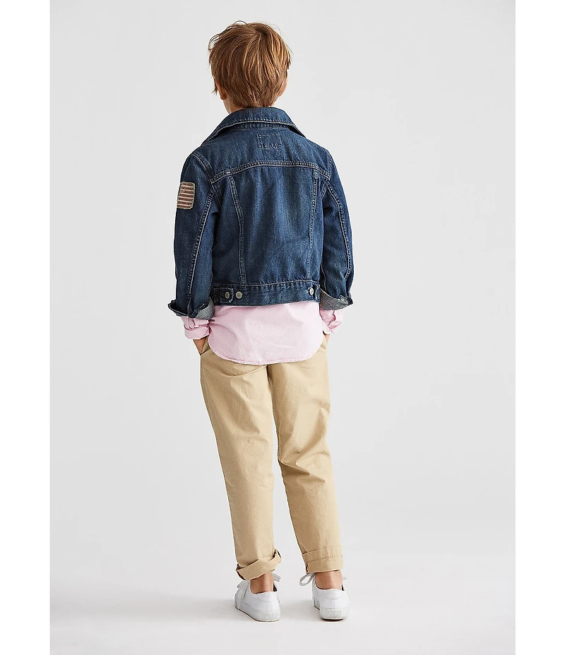 Polo Ralph Lauren Little Boys Long-Sleeve Oxford Shirt