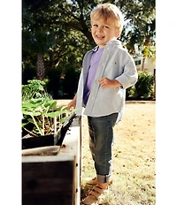 Polo Ralph Lauren Little Boys Long-Sleeve Oxford Shirt