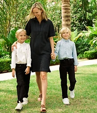 Polo Ralph Lauren Little Boys Long-Sleeve Oxford Shirt
