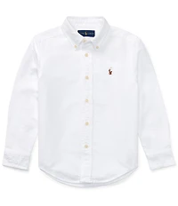 Polo Ralph Lauren Little Boys Long-Sleeve Oxford Shirt