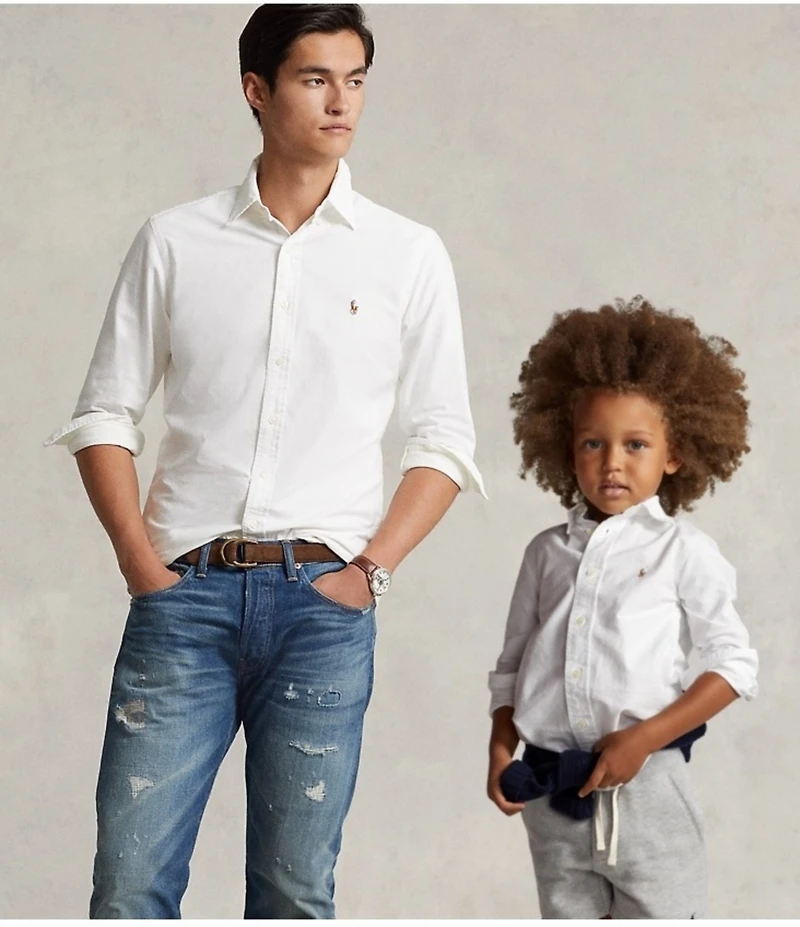 Polo Ralph Lauren Little Boys Long-Sleeve Oxford Shirt