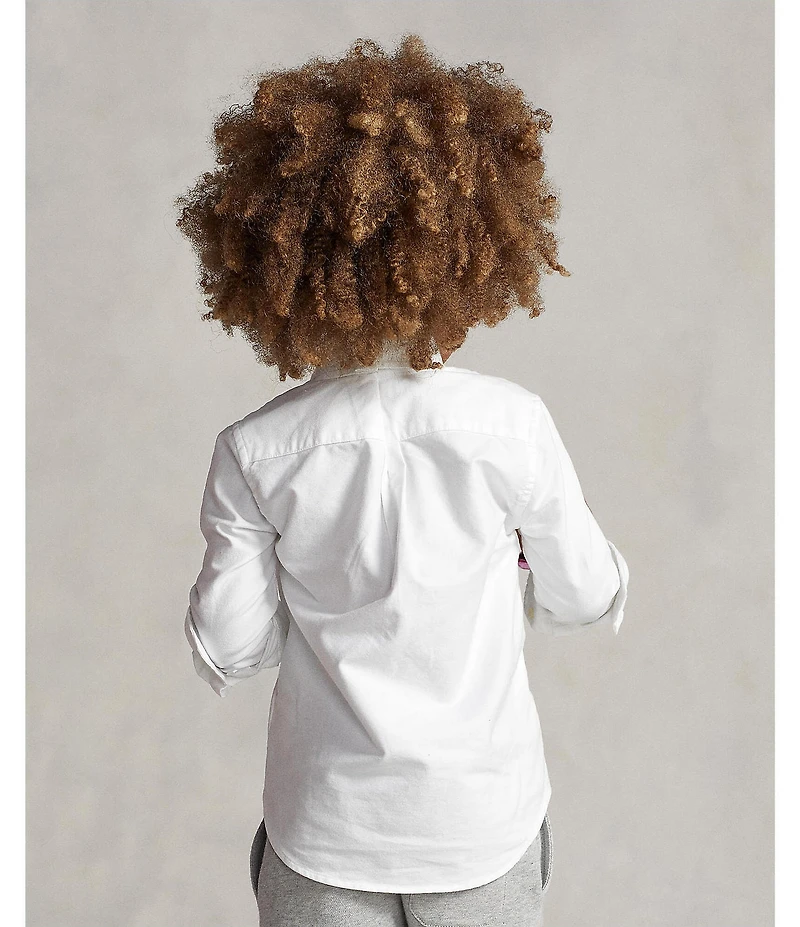 Polo Ralph Lauren Little Boys Long-Sleeve Oxford Shirt