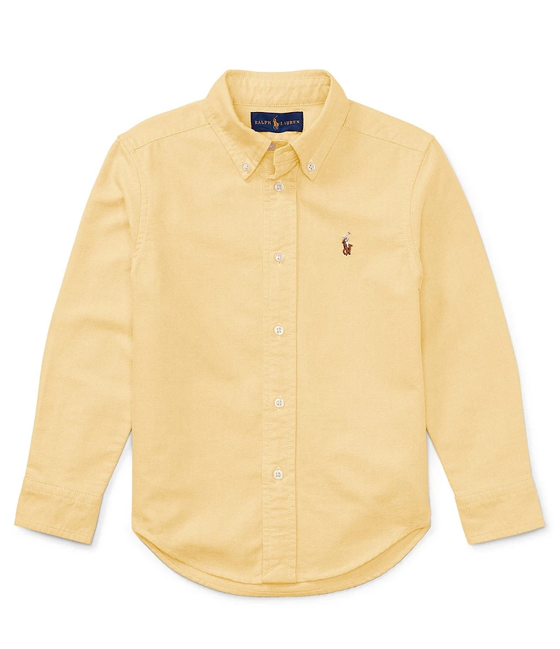 Polo Ralph Lauren Little Boys Long-Sleeve Oxford Shirt