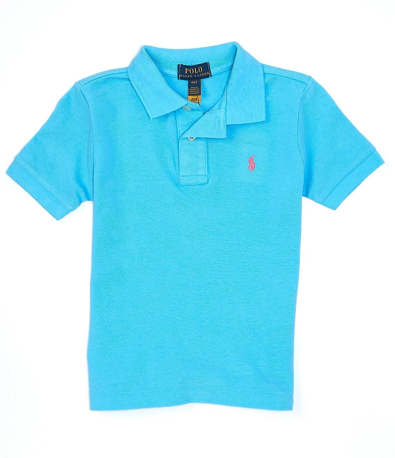 Polo Ralph Lauren Little Boys Short Sleeve Classic Mesh Polo Shirt