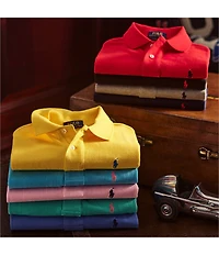 Polo Ralph Lauren Little Boys Short Sleeve Classic Mesh Polo Shirt