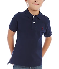 Polo Ralph Lauren Little Boys Short Sleeve Classic Mesh Polo Shirt