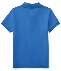 Polo Ralph Lauren Little Boys Short Sleeve Classic Mesh Polo Shirt