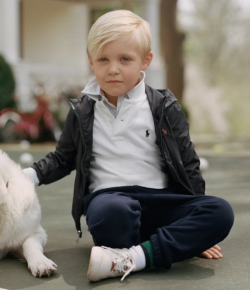 Polo Ralph Lauren Little Boys Short Sleeve Classic Mesh Polo Shirt