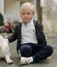 Polo Ralph Lauren Little Boys Short Sleeve Classic Mesh Polo Shirt