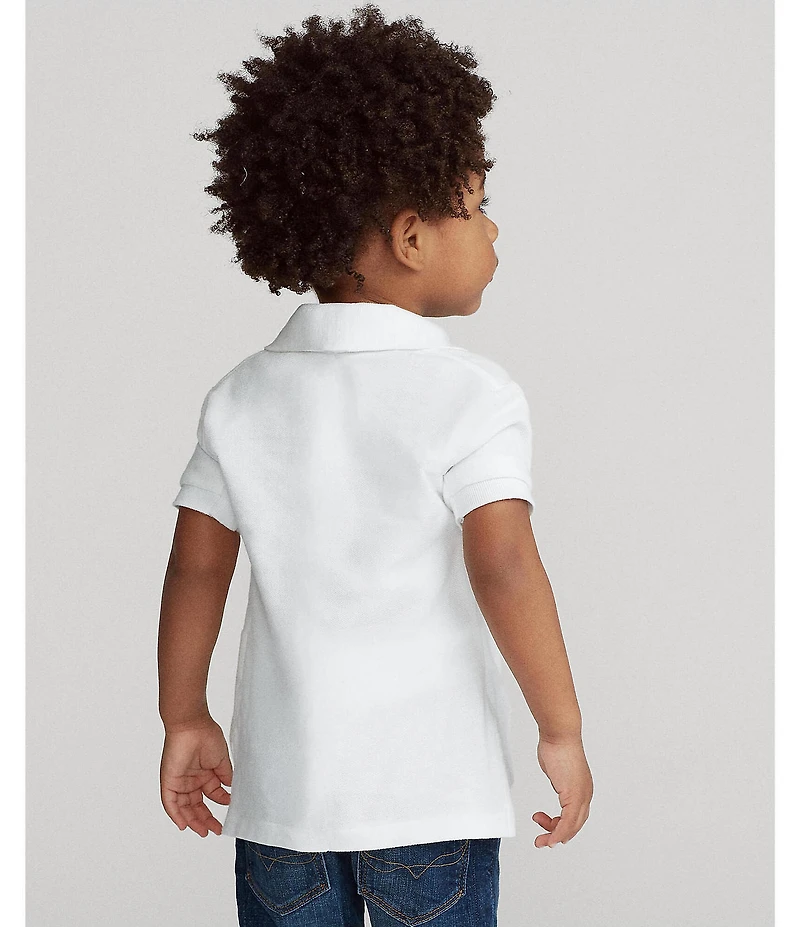 Polo Ralph Lauren Little Boys Short Sleeve Classic Mesh Polo Shirt