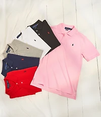 Polo Ralph Lauren Little Boys Short Sleeve Classic Mesh Polo Shirt