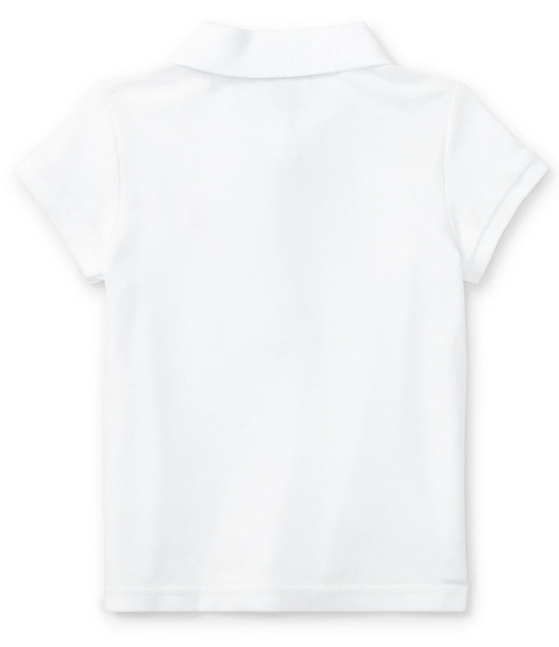 Polo Ralph Lauren Little Girls Mesh Polo Shirt