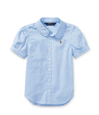 Polo Ralph Lauren Little Girls Oxford Button Down Shirt