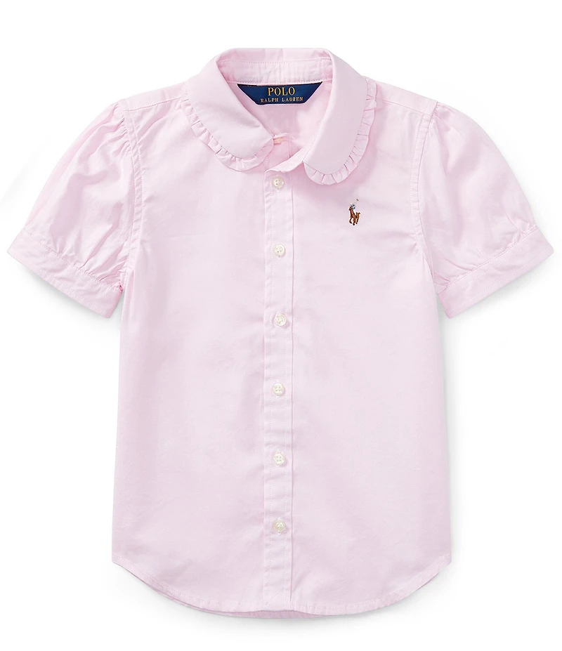 Polo Ralph Lauren Childrenswear Little Girls Oxford Button-Down Shirt