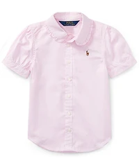 Polo Ralph Lauren Childrenswear Little Girls Oxford Button-Down Shirt