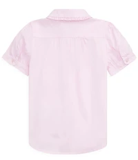 Polo Ralph Lauren Childrenswear Little Girls Oxford Button-Down Shirt
