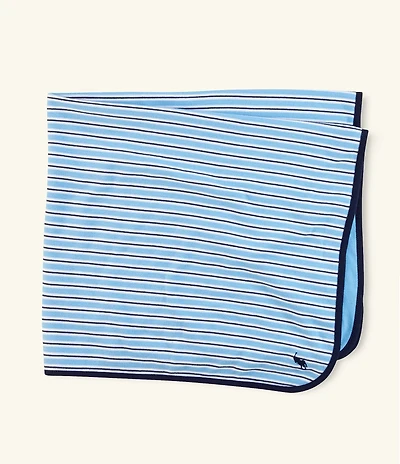Ralph Lauren Baby Rugby-Stripe Blanket