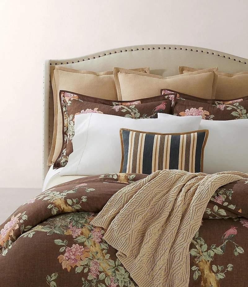 Ralph Lauren Conor Organic Cotton Bed Blanket