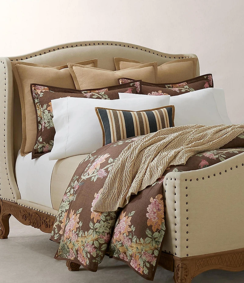 Ralph Lauren Conor Organic Cotton Bed Blanket