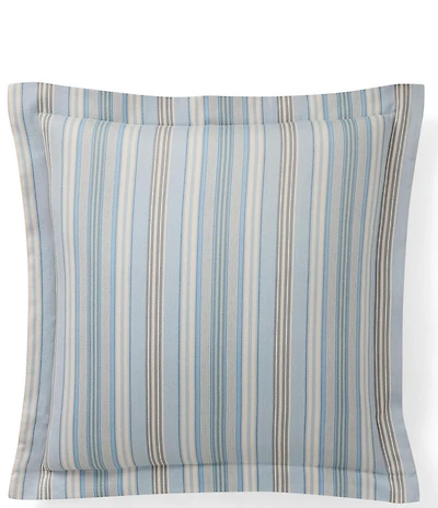 Ralph Lauren Cranbrook Striped Cotton Euro Sham