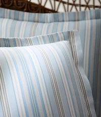 Ralph Lauren Cranbrook Striped Cotton Euro Sham