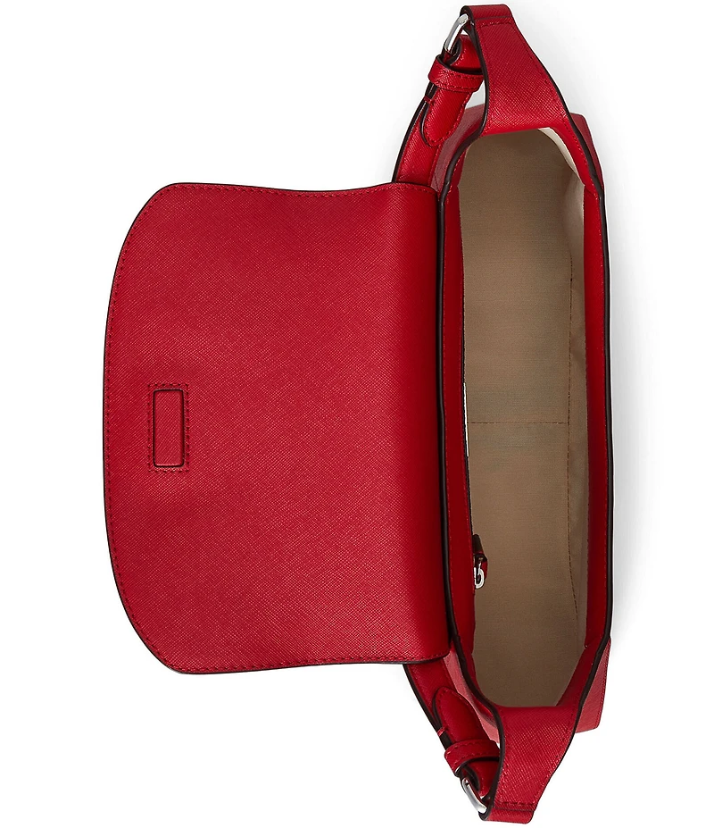 Lauren Ralph Lauren Schylar Crosshatch Medium Shoulder Bag