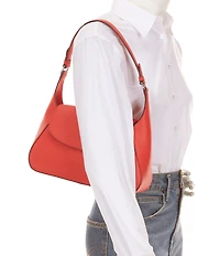 Lauren Ralph Lauren Schylar Crosshatch Medium Shoulder Bag