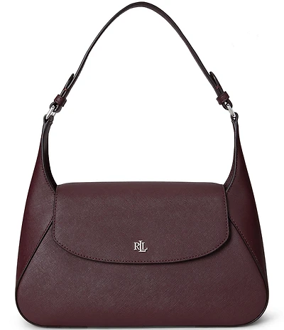 Lauren Ralph Lauren Schylar Crosshatch Medium Shoulder Bag