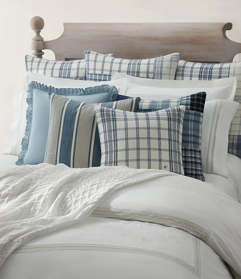 Ralph Lauren Daniel Plaid Decorative Throw Pillow