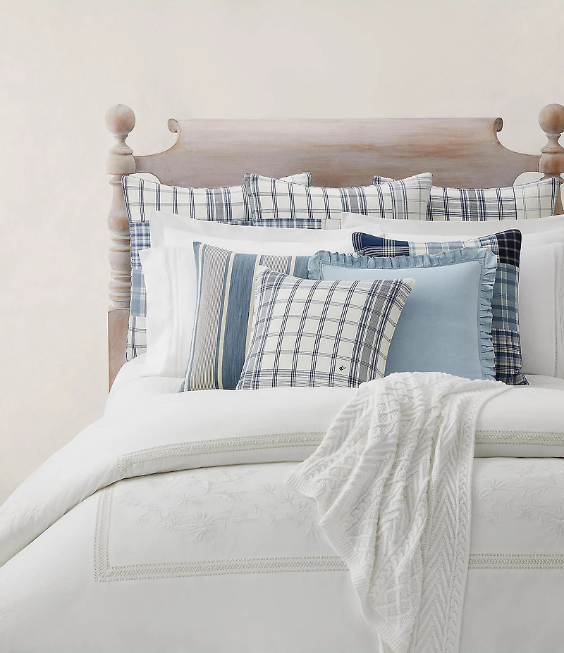 Ralph Lauren Daniel Plaid Decorative Throw Pillow