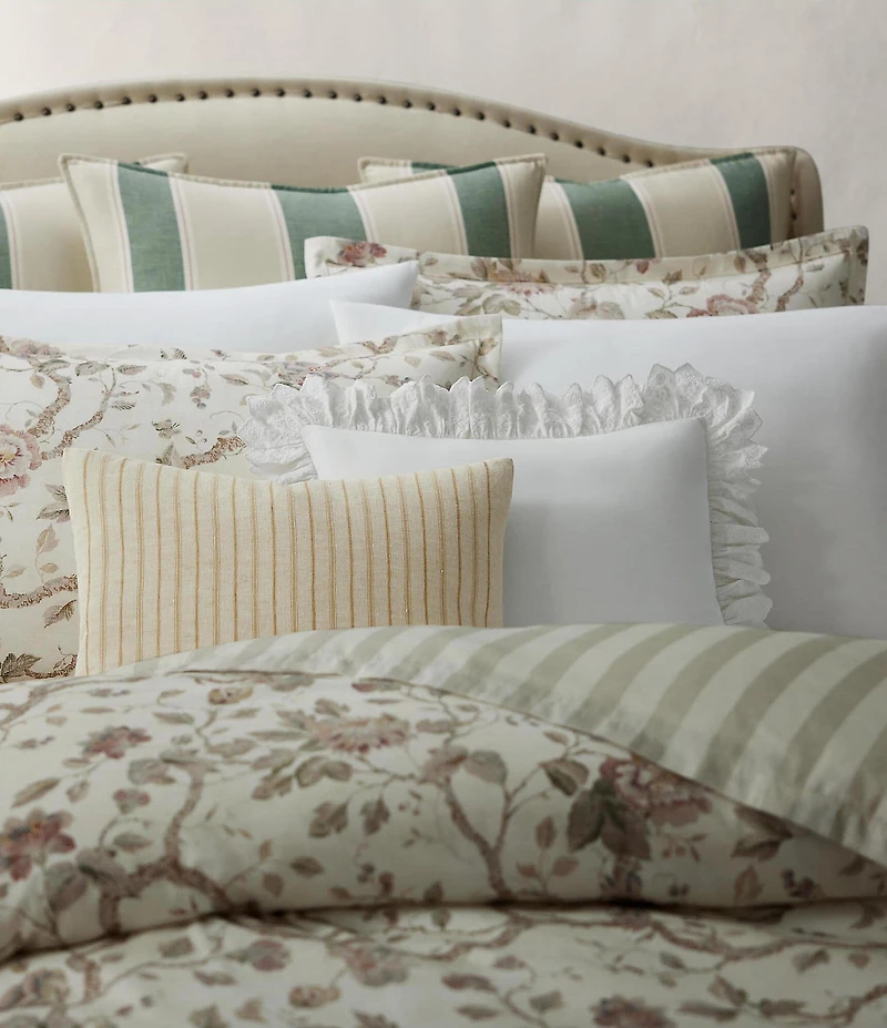 Ralph Lauren Elsie Collection Jacobean Floral Comforter