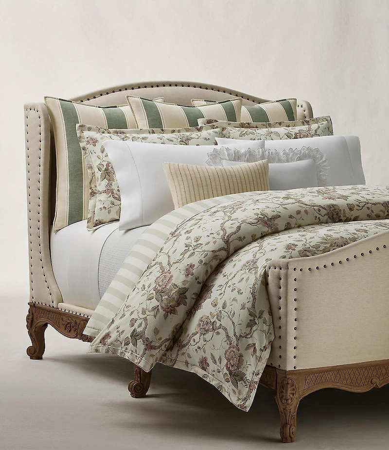 Ralph Lauren Elsie Collection Jacobean Floral Comforter