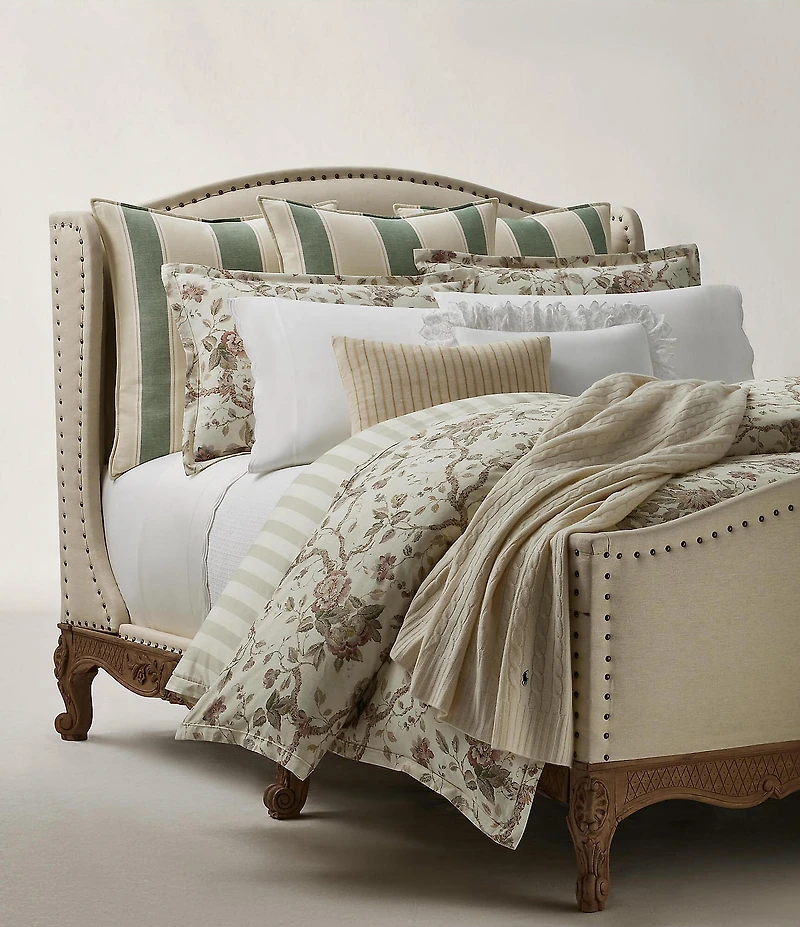 Ralph Lauren Elsie Collection Jacobean Floral Comforter