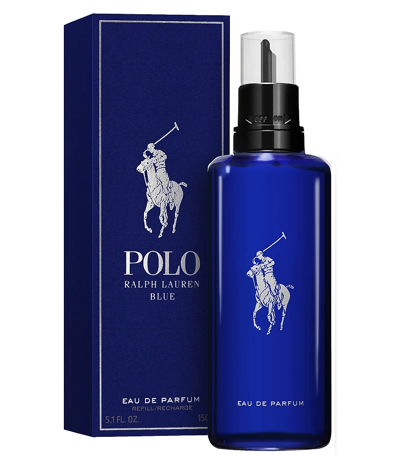 Ralph Lauren Men's Polo Blue Eau de Parfum Refillable Spray
