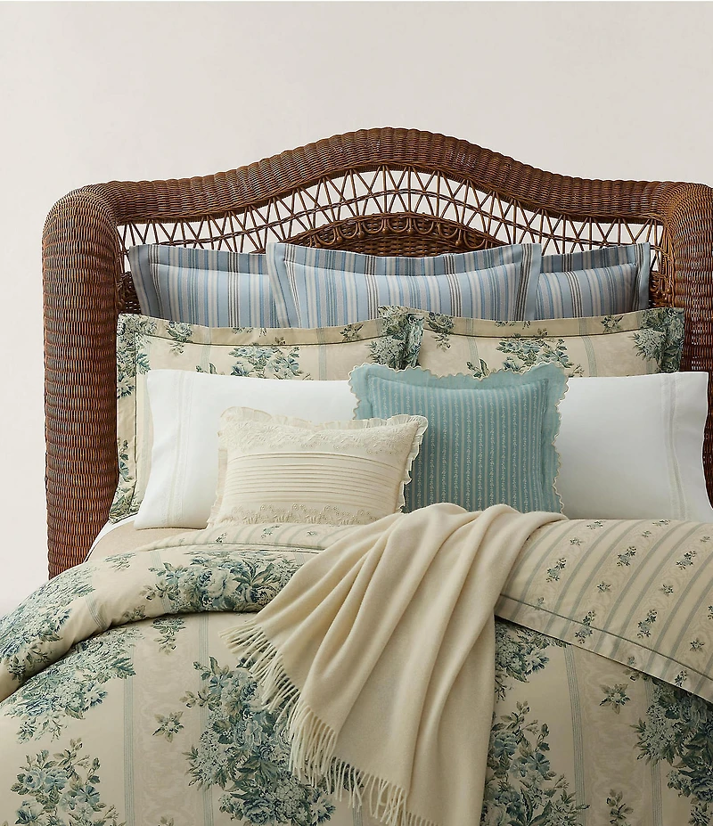 Ralph Lauren Gabriella Floral Reversible Duvet Cover