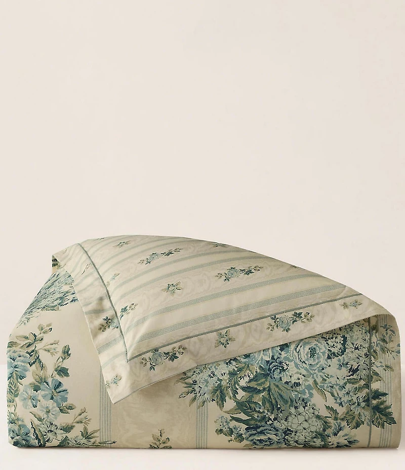 Ralph Lauren Gabriella Floral Reversible Duvet Cover