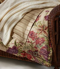 Ralph Lauren Imogene Floral Cotton Reversible Comforter