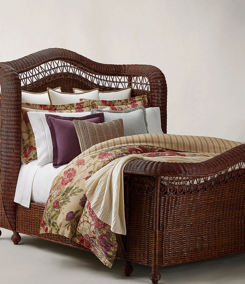 Ralph Lauren Imogene Floral Cotton Reversible Comforter