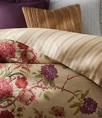 Ralph Lauren Imogene Floral Cotton Reversible Duvet Cover