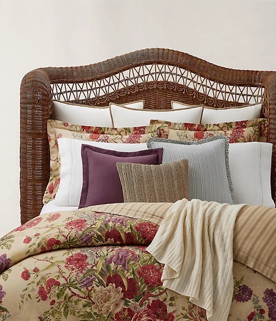 Ralph Lauren Imogene Floral Cotton Reversible Duvet Cover