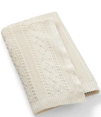 Ralph Lauren Kathryn Collection Dolly Soft Cotton Yarn Throw Blanket