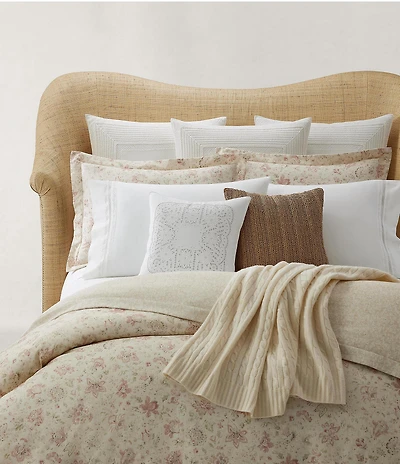 Ralph Lauren Laine Floral Cotton Reversible Duvet Cover