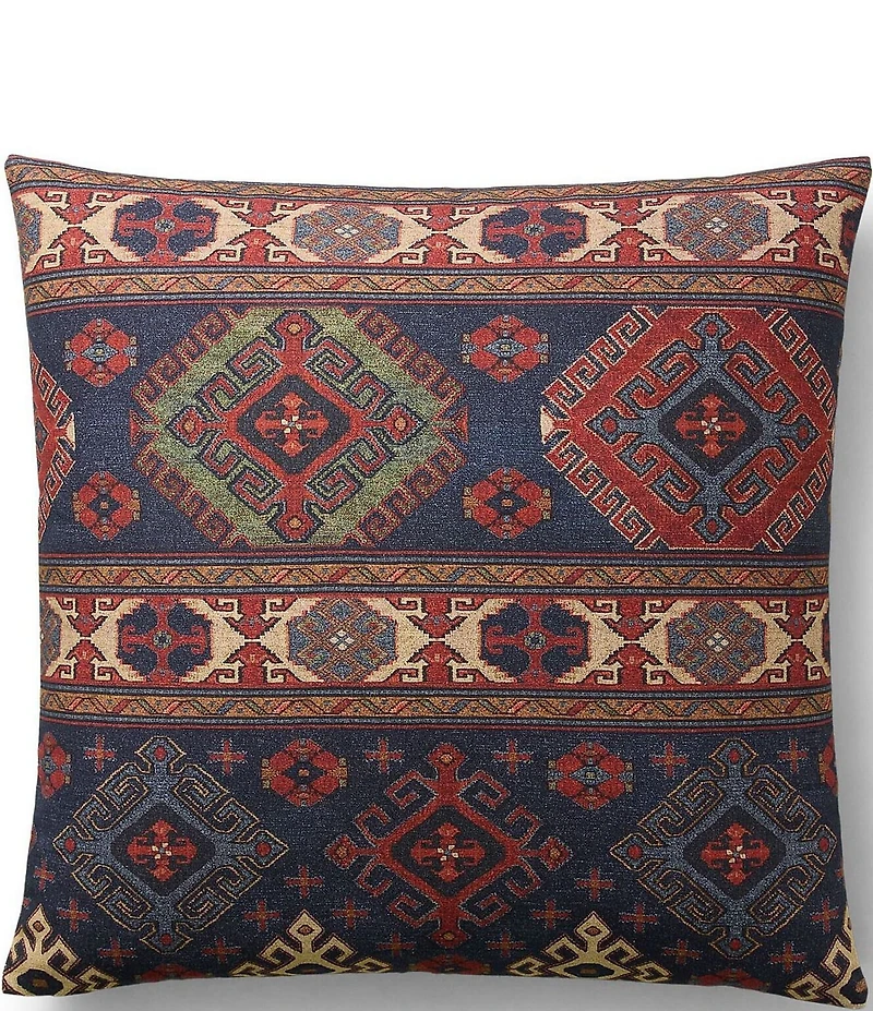 Ralph Lauren Ludlow Collection Creston Rug Inspired Textured Weave Euro Sham