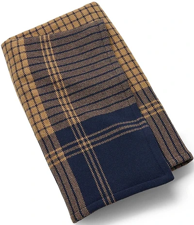 Ralph Lauren Ludlow Collection Thatcher Plaid Wool Throw